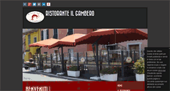 Desktop Screenshot of ilgamberolegrazie.com